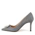 [KUHEE] Pumps_9054K 8cm _ Pumps Women's shoes with Comfort, High heels, Wedding, Party shoes, Handmade, Fabric _ Made in Korea