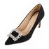 [KUHEE] Pumps_9307K 8cm _ Pumps Women's shoes with Comfort, High heels, Wedding, Party shoes, Handmade, Fabric _ Made in Korea