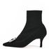 [KUHEE] Ankle_8419K 7cm _ Ankle Boots Women's High Heels, Wedding, Party Handmade, Span Fabric_ Made in Korea