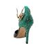 [KUHEE] Crystal-embellished strap pumps 6,7,8,9 cm (7038) _ Pumps Women's High heels, Wedding, Party shoes, Handmade, heep skinleather, Silk _ Made in Korea