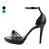 [KUHEE] Sandals 9101K 10cm-Ribbon High Heel Strap Summer Shoes Open-Toe Sling Bag Handmade Shoes-Made in Korea