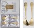 [Solingen] Einstein Spoon e Fork set (24K puro ouro banhado) para crianças, Aço Inoxidável (18-10) _ Feito na COREIA