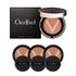 Cledbel Glow Power Lift V Cushion (1 Full Size + 3 Refills) _ The All-in-One V Lifting Radiant Cushion for Coverage, Hydration, and Lifting – Made in Korea
