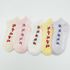 [Gienmall] Kleinkind Kind Socken 5 Sätze Knöchelsocken - Charakter Mesh Baby Mädchen Baby-Hergestellt in Korea
