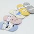 [Gienmall] Kleinkind Kind No Show Socken 5 Sätze - Junge, Mädchen, Mesh, niedriger Schnitt, rutschfest, Fußgeruch verhindernd, antistatisch - Hergestellt in Korea