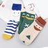 [กิเอนมอลล์] ถุงเท้าเด็กวัยหัดเดินเข่าสูง 3Pairs-Boy, girl, Half tights, Non-Slip, Foot Odor-Preventing, Anti-Static-Made in Korea
