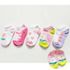[Gienmall] Vớ trẻ em mới biết đi 5 bộ Vớ mắt cá chân-Con trai Con gái Hoa Màu Pastel Vớ trẻ em - Sản xuất tại Hàn Quốc