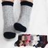 [กิเอนมอลล์] เด็กวัยหัดเดินเด็กถุงเท้าขนสัตว์ 5Pairs-Winter Warm Cozy Soft Crew Boot Socks-Made in Korea