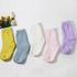 [Gienmall] Bayi Balita Anak-Anak Kaus Kaki Fuzzy 4Pasang-Non Selip Kaus Kaki Berbulu Lembut Nyaman Rumah Hangat Tidur Musim Dingin Pergelangan Kaki Kru Kaus Kaki Buatan Korea