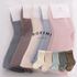 [Gienmall] Calcetines peludos para bebés y niños pequeños 5 pares: calcetines suaves y esponjosos antideslizantes Calcetines cálidos acogedores de vellón para dormir en casa Calcetines tobilleros de invierno hechos en Corea