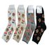[Gienmall] Vớ nữ 10Cặp bông cổ điển có hoa văn Nhẹ thoáng khí không mùi intarsia Vớ phi hành đoàn mắt cá chân - Sản xuất tại Hàn Quốc