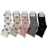 [Gienmall] Damensocken 10 Paar gemusterte klassische Baumwolle leichte atmungsaktive geruchsfreie Intarsien Knöchel Crew Socken - hergestellt in Korea