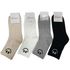 [Gienmall] Calcetines de mujer 10Pares-Estampado, Algodón Clásico, Ligero, Transpirable, Sin Olores, Calcetines Tobillo Rotos-Hecho en Corea