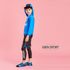 [Gienmall] Jungen Mädchen Kinder Zweiteilige Rash Guard Badeanzüge + Sonnenhut-Sets - Langärmelige Badehose Sonnenanzug Badebekleidung - hergestellt in Korea