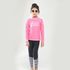 [Gienmall] Jungen Mädchen Kinder Vierteiliges Rash Guard Oberteil + Höschen + Hose + Sonnenhut-Sets - Langärmelige Badehose Sonnenanzug Badebekleidung - Hergestellt in Korea