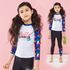 [Gienmall] Niños, niñas, niños, tops de tres piezas Rash Guard + Pantalones + Conjuntos de sombreros para el sol-Traje de baño de manga larga, traje de sol, traje de baño-Hecho en Corea