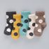 [Gienmall] Enfant En Bas Âge Coton Coton Chaussettes 5 Paires-Garçons Et Filles Simple De Base Caractère Bébé Mode Chaussettes-Made In Korea