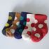 [Gienmall] Balita Anak Cotton Crew Socks 5Pairs-Anak Laki-Laki Dan Perempuan Karakter Dasar Sederhana Kaus Kaki Fashion Bayi-Buatan Korea
