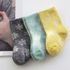 [Gienmall] Chaussettes en laine pour enfants pour garçons filles 3 paires-Chaud randonnée thermique hiver confortable doux épais tout-petits ras du cou bottes chaussettes-Made In Korea