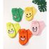 [Gienmall] Calcetines para niños pequeños 5 juegos de calcetines tobilleros-Niños y niñas Calcetines de bebé de carácter básico simple-Hecho en Corea
