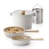 [นีโอเฟลม] FIKA Pasta Pot Deep Stockpot, ชุดกระทะ (กระทะ 26 ซม., กระทะ 28 ซม., หม้อสต็อกลึก 22 ซม. + เม็ดมีดสแตนเลส) - ผลิตในเกาหลี