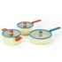 [NEOFLAM] Dụng cụ nấu ăn bằng nhôm Bộ chảo chiên Đan Mạch (Chảo sốt 18cm, Nồi kho 20cm, Chảo đa năng 24cm) - Gốm cảm ứng đầy đủ - Sản xuất tại Hàn Quốc