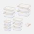 [NEOPLAM] GLACE Z Glass Vacuum Airtight Container 11-Piece Set + Vakum Pump_ Gading _ Wadah Kedap Udara Vakum Revolusioner yang seluruhnya terbuat dari kaca