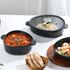 NEOFLAM FIKA APEX Black IH Induction 2-Piece Pot Set (20cm Casserole + 22cm Stew Pot)