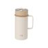 NEOFLAM FIKA Lip Taza Cerámica Vaso 16oz (473ml) – Nata _ Un vaso completamente recubierto de cerámica que conserva el sabor puro