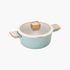 NEOFLAM Reverie IH Casserole Pot 20cm – Peralatan Masak Sehat Berlapis Keramik Mint _ Buatan Korea