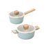 NEOFLAM Reverie IH Cookware Set 2 Potong (Panci 18cm, Casserole 20cm) _ Buatan Korea 