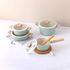 NEOFLAM Reverie IH Kochgeschirr 4-teiliges Set (18 cm Topf, 20 cm Auflauf, 24 cm Auflauf, 24 cm flacher Auflauf) _ Hergestellt in Korea