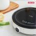 Placa de inducción redonda NEOFLAM Fika – Una experiencia de cocina elegante e inteligente en cualquier lugar