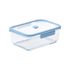 NEOFLAM VacuSeal Heat-Resistant Glass Vacuum Container Rectangle 1500ml – 100% Glass Lid with Patented Vacuum Technology _ Made in Korea