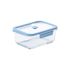 NEOFLAM VacuSeal Heat-Resistant Glass Vacuum Container Rectangle 950ml – 100% Glass Lid with Patented Vacuum Technology _ Made in Korea