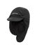 K2 Safety Winter Trapper Hat - Earmuffs, Removable Mask & Moisture-Wicking (Black)