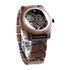 VOWOOD Eternity(ver.3)-Walnut Men's Wrist Watch / Natural Wood Handcrafted Premium Fashion Wristwatch, Walnut Wood, High-quality Wood Package, Lifetime Warranty - Made in Korea