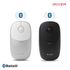iRiver Bluetooth Wireless Noiseless Hochwertige Maus EQWEAR-MVM9, geräuschlose optische 4-Tasten-Maus, Bluetooth 2 Kanäle, Aluminiumgehäuse, bis zu 20M