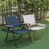 Chaise pliante iRiver Camping IE-CP01, légère et facile à installer, tissu Oxford, cadre en acier, sac éco fourni pour pochette, porte-gobelet non inclus 