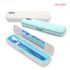 iRiver Escova de dentes portátil esterilizador ITS-200, lâmpada UV 99,9% função de esterilização, carregamento USB, espelho anexado, removível para limpeza, material ABS antibacteriano