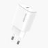 Chargeur domestique iRiver 20W SHA-PD20W blanc, charge ultra-rapide PPS, fonction de protection de sécurité, matériau ignifuge