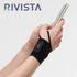 Muñequera RIVISTA, banda de compresión de muñeca delgada y conveniente de 1 mm, protector de mano con anillo para el pulgar, certificación de dispositivo médico, tamaño libre - Hecho en Corea