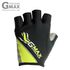 [BY_Glove] GMS10052 Gmax Fire Cycle Half Finger Gloves, Lycra Material Enhanced ventilation and elasticity and Reduces Shock with chamoud and rubber cushions_Green