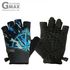 [BY_Glove] GMS10036 G-Max Compass Outdoor Half Fingers Gloves, Mesh material to absorb sweat and improve ventilation, Silicone Patch prevents slipping