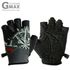 [BY_Glove] GMS10036 G-Max Compass Outdoor Half Fingers Gloves, Mesh material to absorb sweat and improve ventilation, Silicone Patch prevents slipping