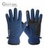 [BY_Glove] GMS20030 G-Max Koala Smart Winter Gloves, Cachion Raised Fabric and Silicone Double Patch, Microfiber Lining Insulating Warm Gloves, Winter Gloves_Blue
