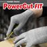 HANDMAX Power Cut FIT NO.515, Gants résistants aux coupures, Fil de polyéthylène renforcé (HPPE), Spandex, 13G