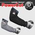 HANDMAX Power Cut Arm Sleeve No 507-9,1 对，切割 D 级，防割臂套，不锈钢纱，聚乙烯纱，长度 33cm，10G，自由尺寸