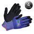 HANDMAX SafeGrip Light Dot NO.526, Nivel de corte 4 Prevención de cortes, polietileno, Recubrimiento de espuma de nitrilo, HPPE, 15G 