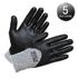 Sarung Tangan Industri HANDMAX Safe Grip Plus FULL NO.531, Pencegahan Luka Level 5, Lapisan Serat Kaca NBR 3/4, Poli Hitam, Lapisan Penuh Telapak Tangan, Anti Selip, Anti-polusi - Made in Korea
